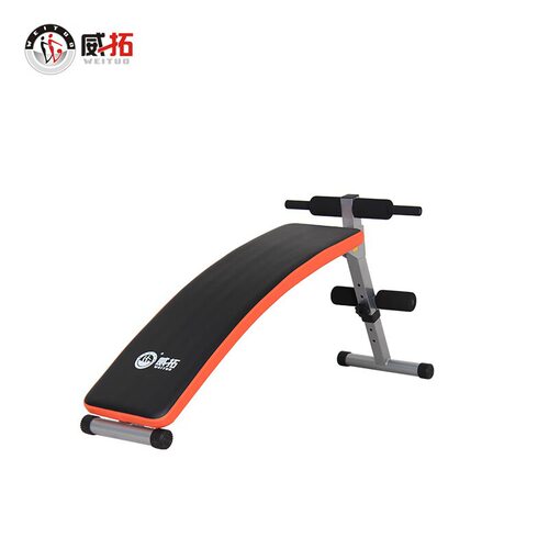 威拓WT-B28家用大型弧形腹肌板仰卧起坐训练凳屈腹卷腹健腹椅