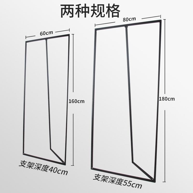 三角门型展架广告牌立式落地式80x180易拉宝抗风展架户外落地站牌