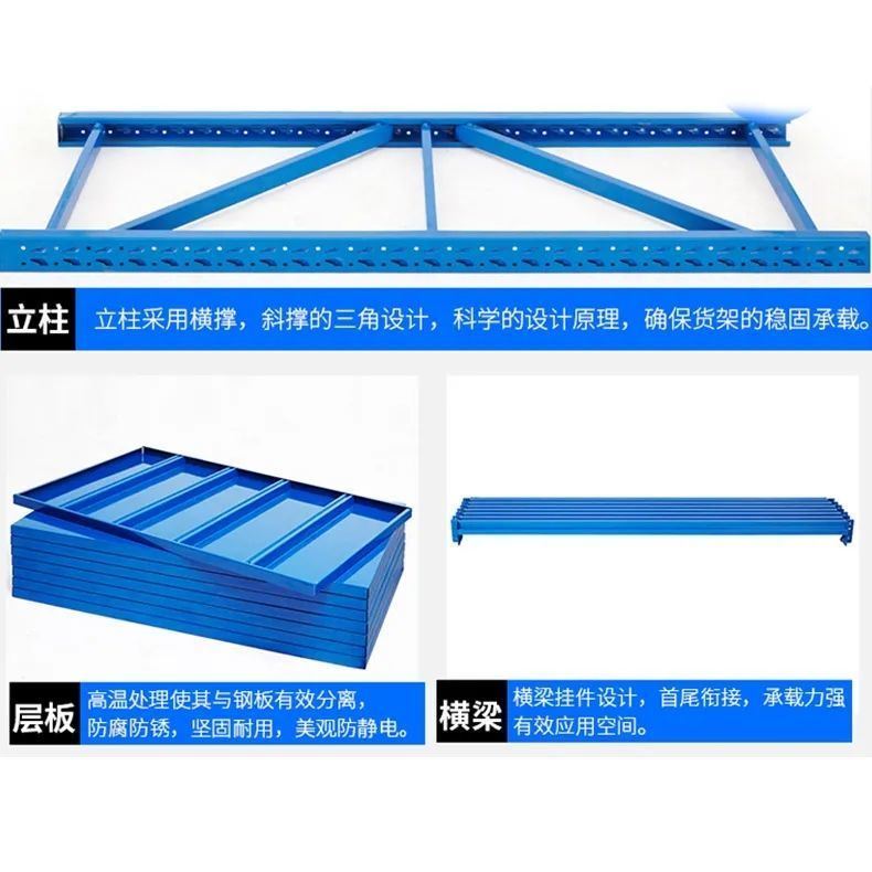 货架置物架落地多层展示架超市万能仓库房储藏室铁架子角钢多功能
