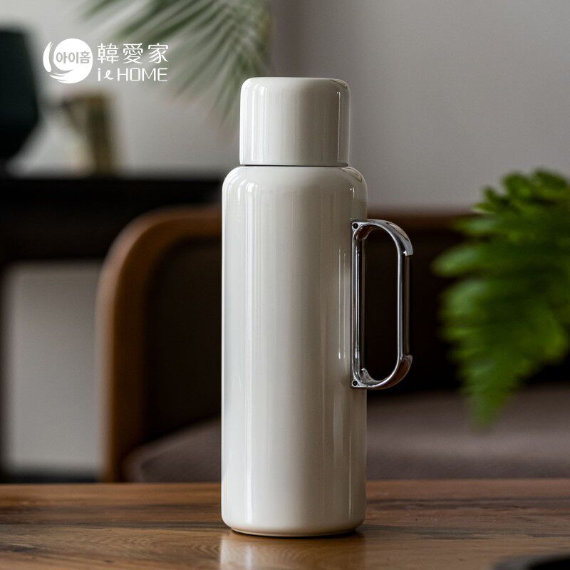 韩爱家焖茶壶机械显温保温壶316不锈钢白茶闷泡壶茶水分离泡茶杯