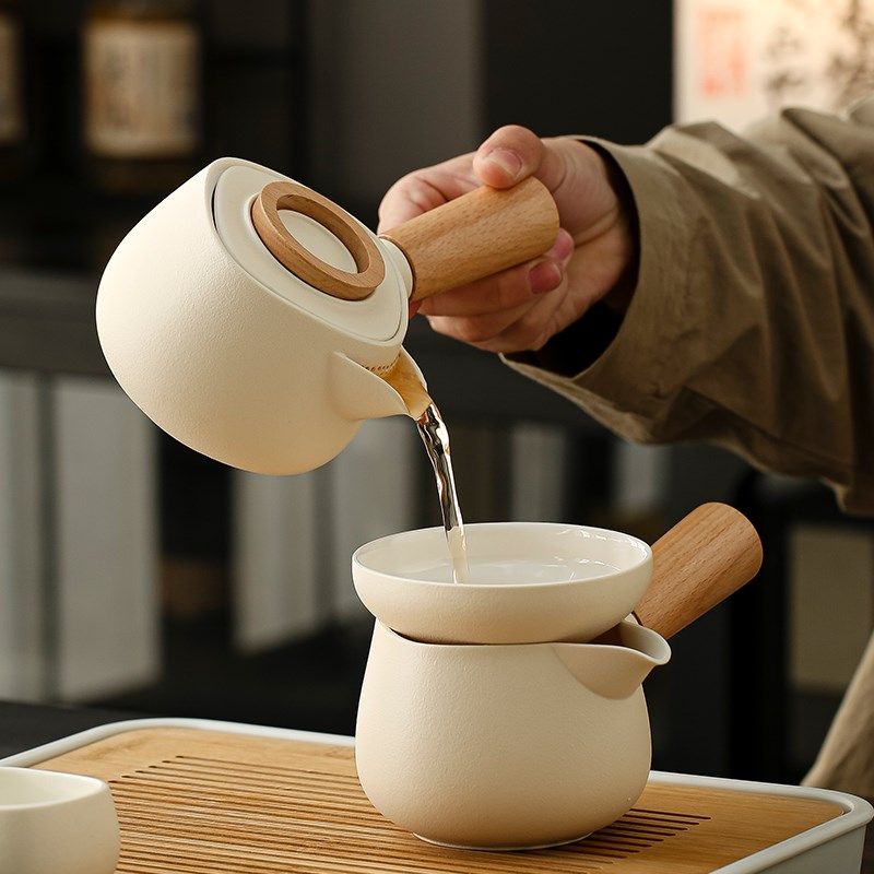 陶瓷功夫茶具套组家用客厅茶杯茶壶整套高档茶盘办公室简约喝茶