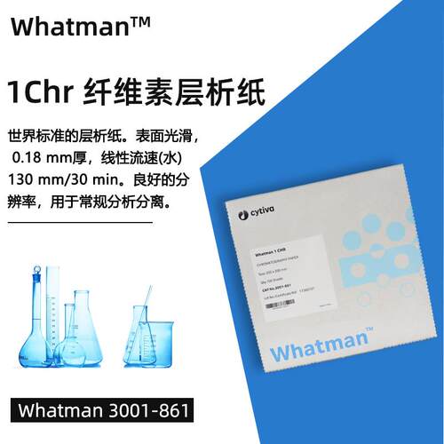 英国whatman 1级色谱层析滤纸3001-861 印迹色谱纸电泳纸20*20cm