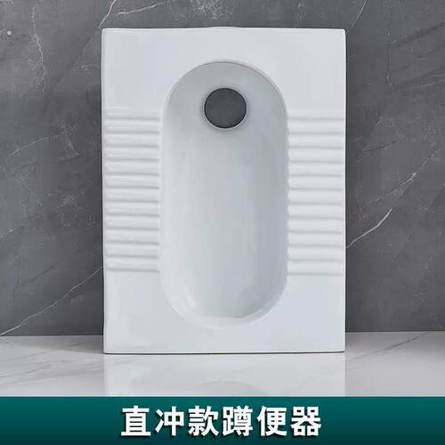 德国品质免垒台蹲坑瓷蹲便器冲水箱整套装化妆室大便器便池厕所式