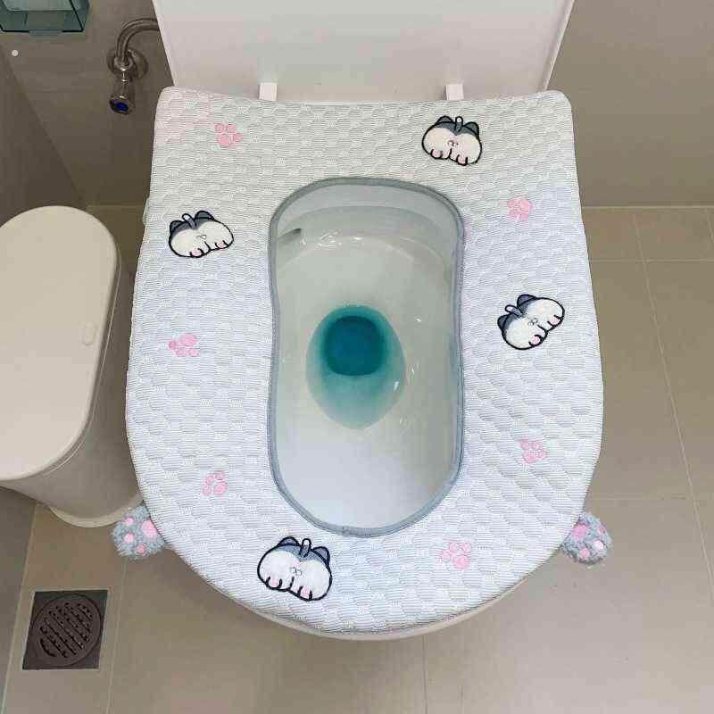 柯基蹲坐两用马桶垫一体加厚大号可蹲可坐座便器蹲便器坐厕马桶圈