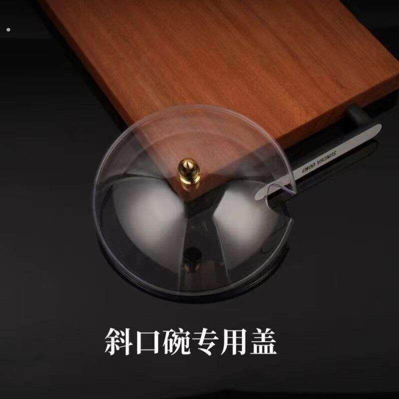 老客户专享斜口碗带缺口保鲜盖塑料圆形罩亚克力盖子防水防蝇有孔
