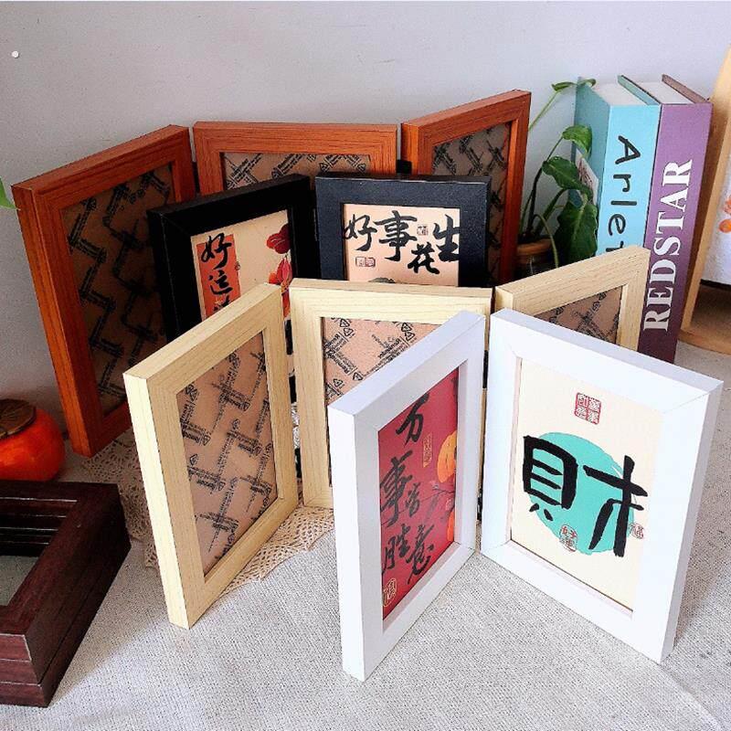 创意组合相框摆台6 7 8 10寸照片装裱框可折叠两联三联四连相架