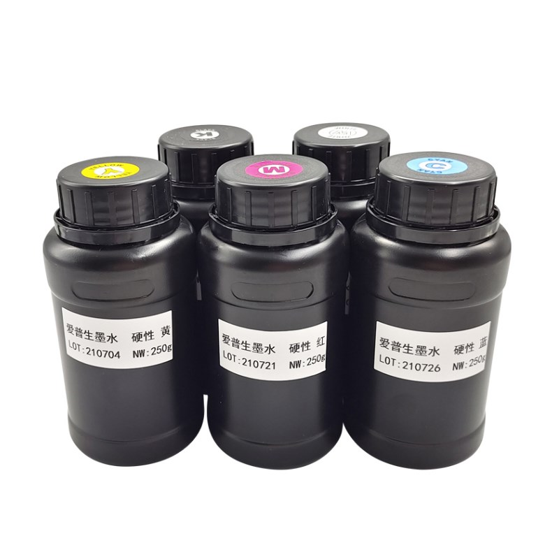 硌彩适用 230 R330喷头 L800 L805桌面小幅面UV打印机墨水 A3 A4