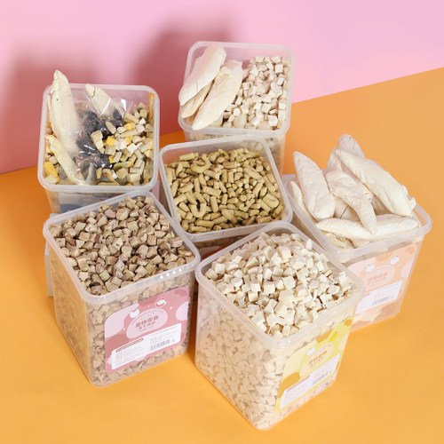 小C罐 宠物冻干生骨肉猫咪零食全阶营养鸡肉三文鱼纯肉主粮800g