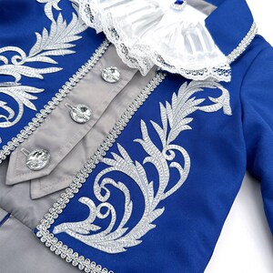 男童万圣节宫廷风王子扮演服燕尾服裤子套装礼服美女与野兽包邮