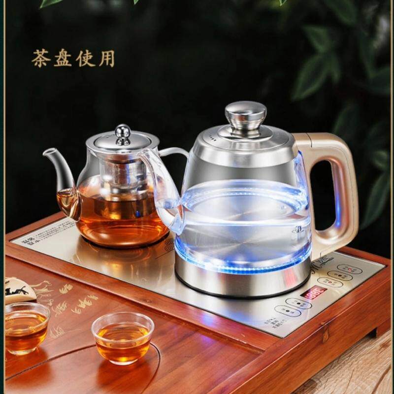 家用茶吧机桌面底部自动上水泡茶具消毒玻璃煮水器台嵌入式烧水壶