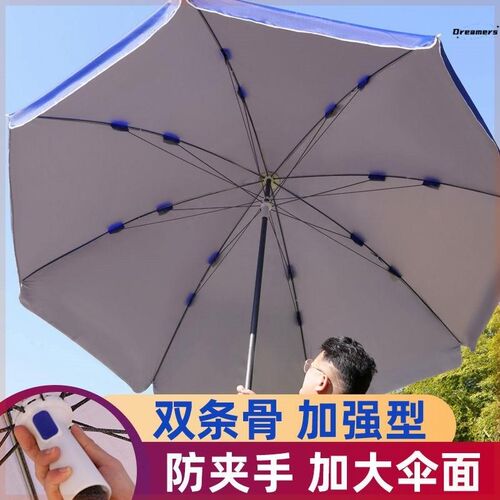 。摆摊专用雨伞遮阳伞太阳伞户外四方大伞型加厚耐用防晒防地摊商