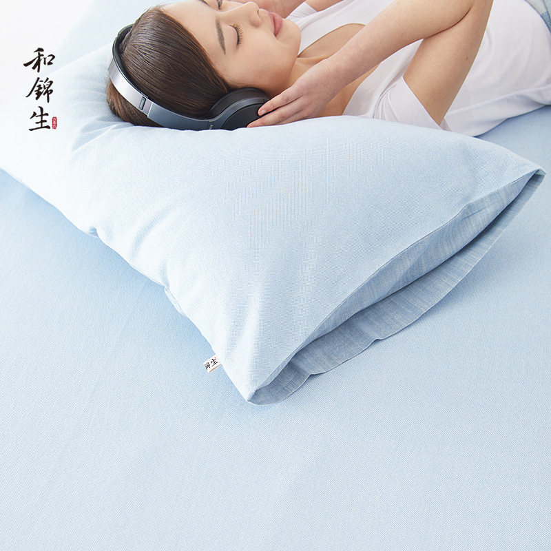 和锦生呵护软凉席 纯棉老粗布凉席三件套月子凉席空调凉蓆