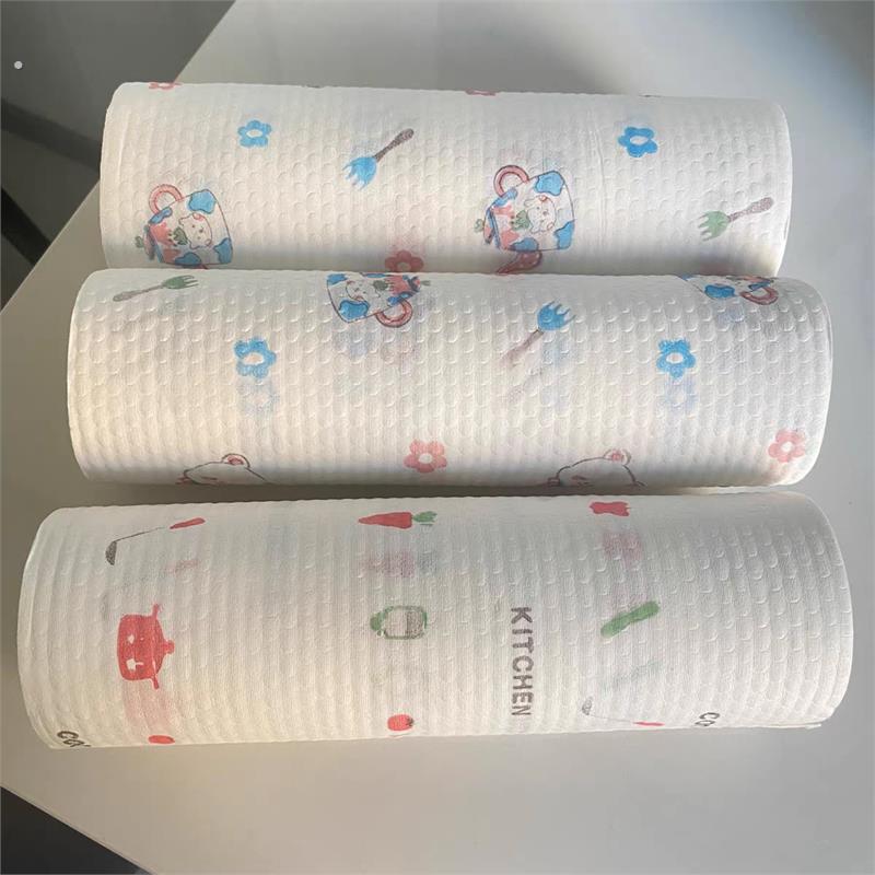 快立洁懒人抹布一次性洗碗布吸水不沾油干湿两用清洁厨房纸专用纸