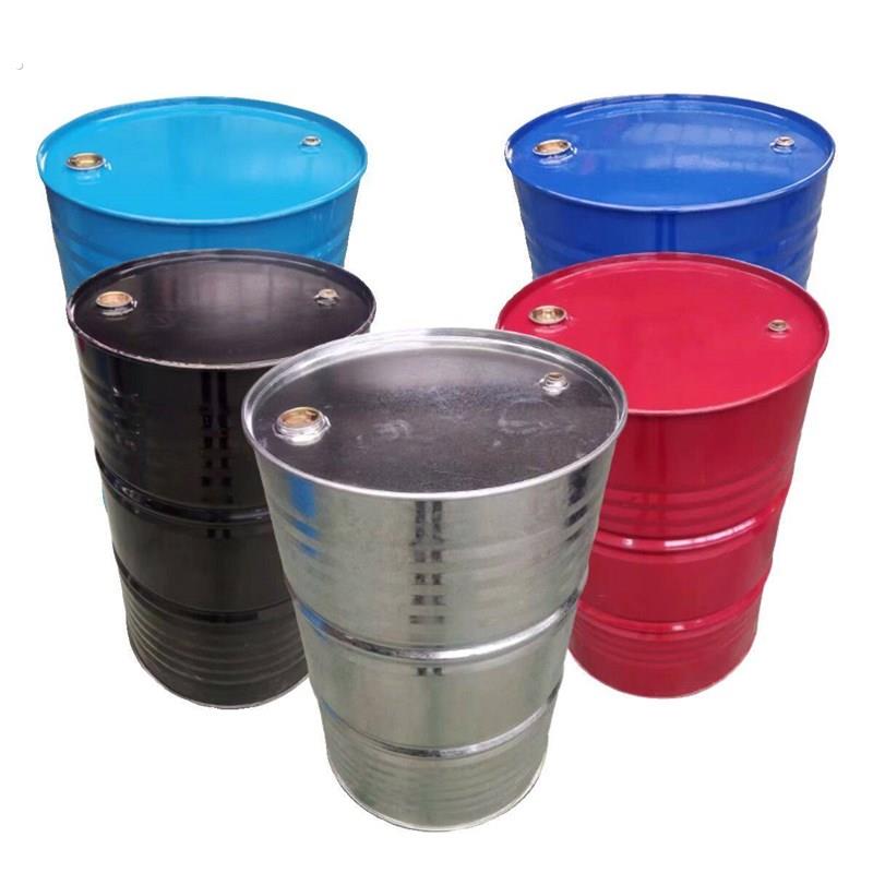 油桶200升铁皮桶柴油桶化工铁桶汽油专用桶蓝色密封废油桶储油桶