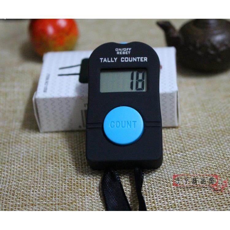 新款特大屏幕计数器可加减电子液晶显示送的长挂绳按键声音可关闭