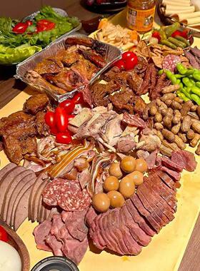 聚会牛皮纸烘焙锡纸食物垫纸一次性桌布吸油隔油海鲜烧烤懒人神器