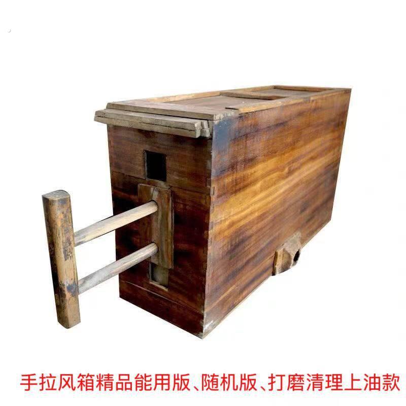 怀旧老式土灶手拉木质风箱民俗怀旧老物件摆件道具风匣子风箱老式