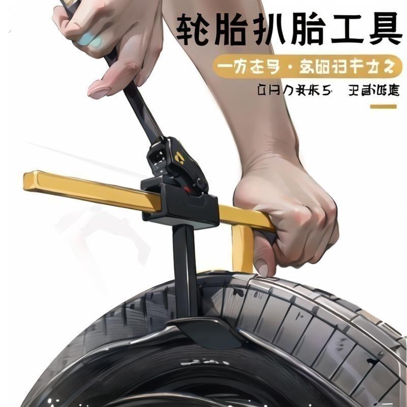 扒胎龙钳真空胎手动拆卸剥离夹压轮胎器电动车机车三轮车夹胎器