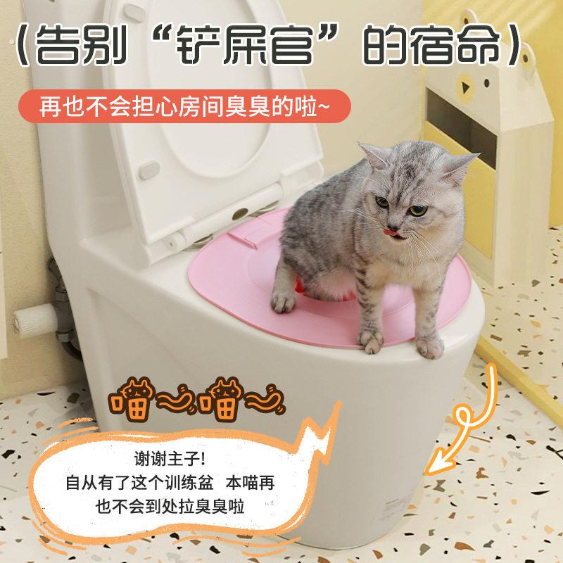 猫咪如厕训练器马桶宠物上厕所引导训练辅助神器防臭可拆洗猫砂盆