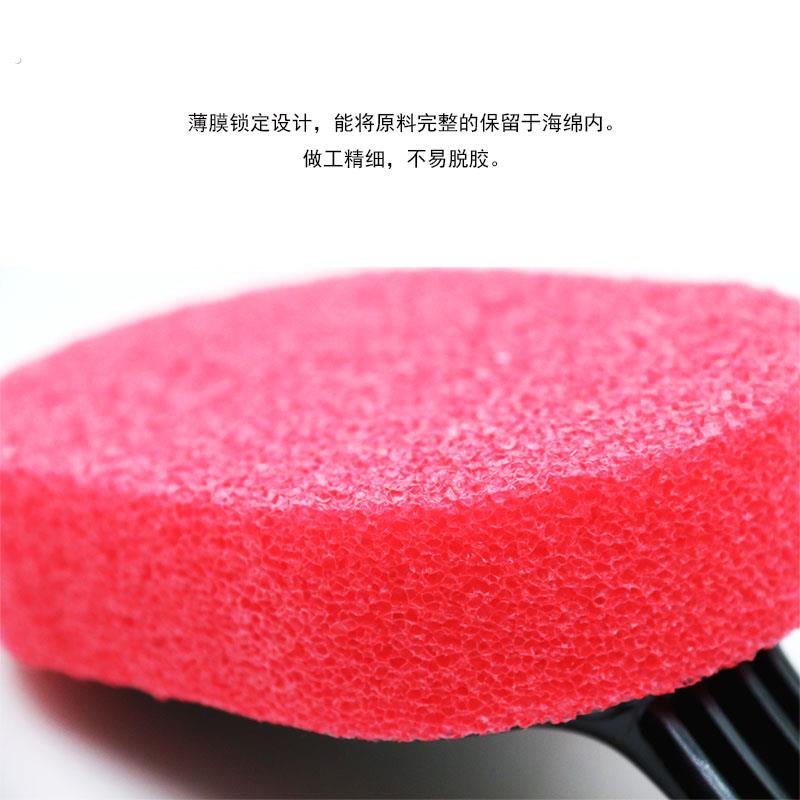 护车小子多功能轮胎刷 汽车轮胎蜡刷轮毂清洗清洁海绵刷洗车工具
