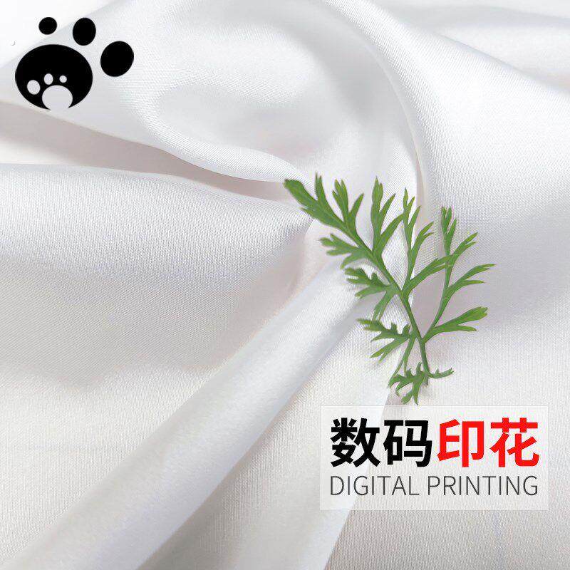 样卡245#弹力仿醋酸缎面纬弹光滑光泽垂感透气礼服面料布料