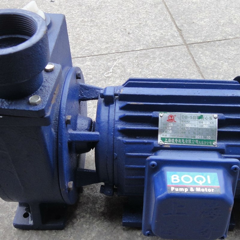 DB上海波奇自吸离心泵自来水增压泵220v380v0.75kw/1.5KW/2.2KW