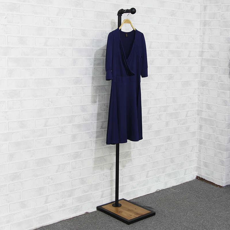服装店橱窗展示架铁艺点挂单双挂落地挂衣架正挂货架中岛模特道具