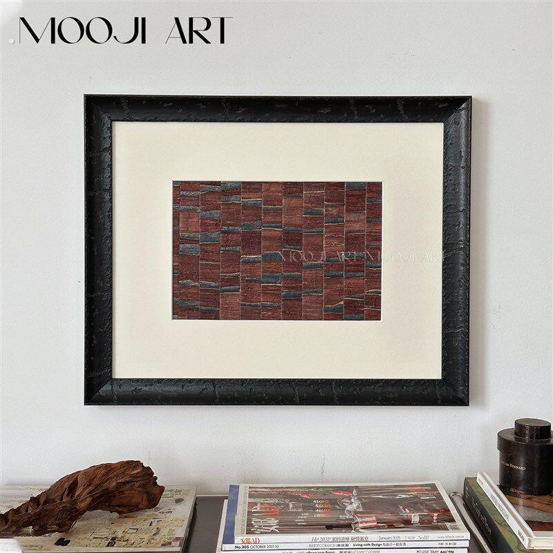 木吉法式复古沙发背景墙装饰画老钱风客厅餐厅挂画中古风高级感画