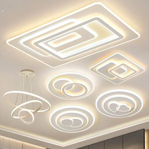中山灯具厂家直销吸顶灯大全新款客厅灯套餐组合现代简约大气主灯