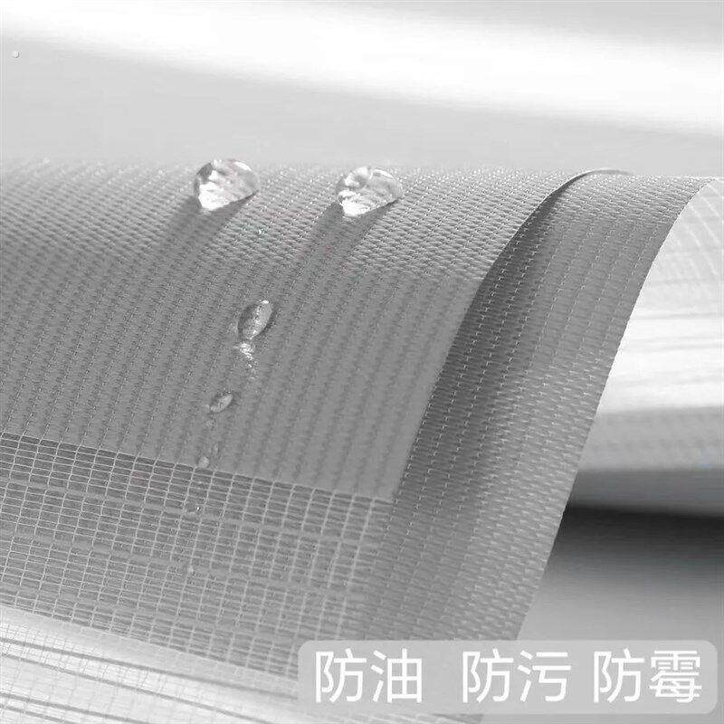 办打孔卷帘柔阳帘百叶窗帘客厅阳台免公室书房遮纱窗防水抗晒抗油