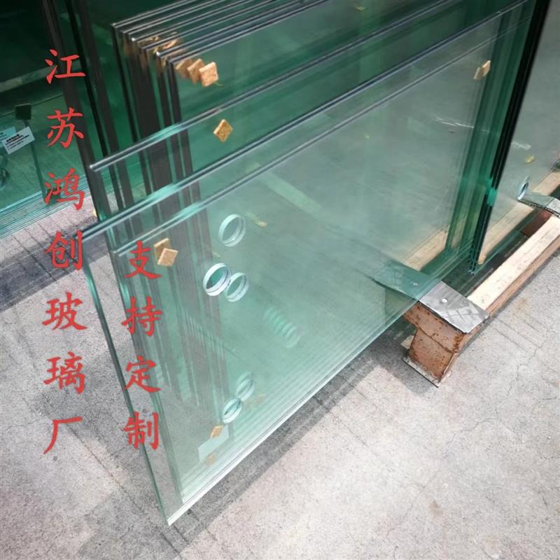 双层夹胶钢化玻璃阳光房玻璃楼梯玻璃双层中空夹胶玻璃钢化玻璃雨