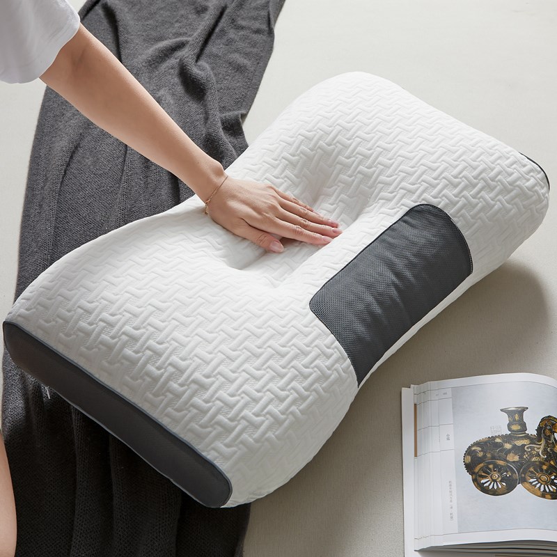 新品(床上用品)枕头一只装枕芯护颈枕椎助睡眠双单人家用两只装
