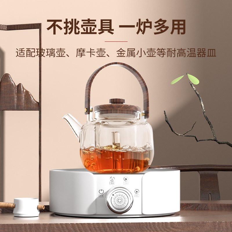 电陶炉煮茶器2025新款围炉煮茶炉小型电热炉大功率烧水电茶炉迷你