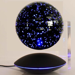 志诚 大号星座磁悬浮地球仪摆件发光自转书房家居摆设创意礼品物