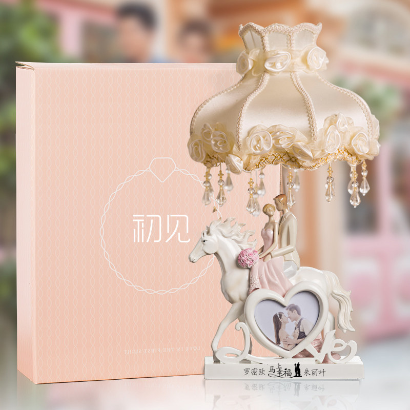 创意结婚礼物新婚庆闺蜜订婚摆件个性定制婚房实用纪念日送礼装饰