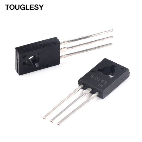 直插三极管BD139 NPN BD140 PNP 1.5A/80V TO-126功率晶体管 对管