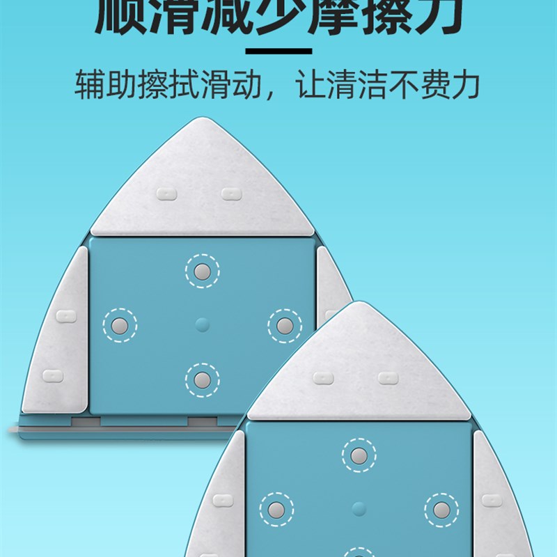 擦玻璃神器家用三层加厚玻璃刮双面中空强磁吸高层楼窗户外侧搽洗