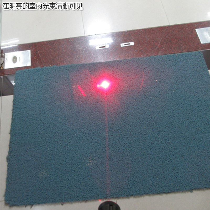 光益大功率可见光束镭射头635nm350mw/650mw橙红色可调焦激光手电