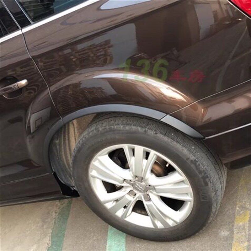 适用于奥迪Q7轮眉 改装小轮眉 q7宽体轮弧PU 改装包围 适09-15年