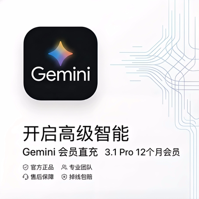 Gemini3.1pro会员直充