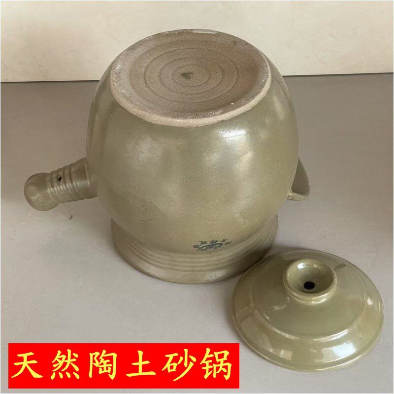传统土砂锅老式干烧不裂陶瓷大瓦罐小瓦煲汤锅煮粥煨汤土沙锅盖子