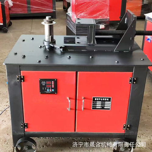 数控平台弯管机 液压76型电动圆管方管钢管成型机带模具
