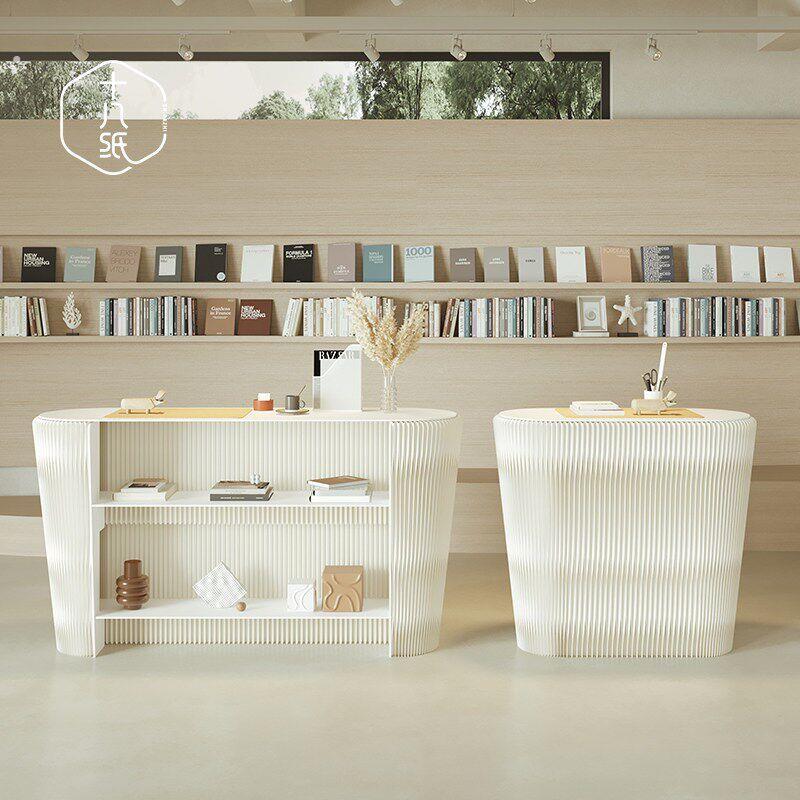 货架展示柜产品珠宝化妆品模型中岛陈列展示台前台格层展架