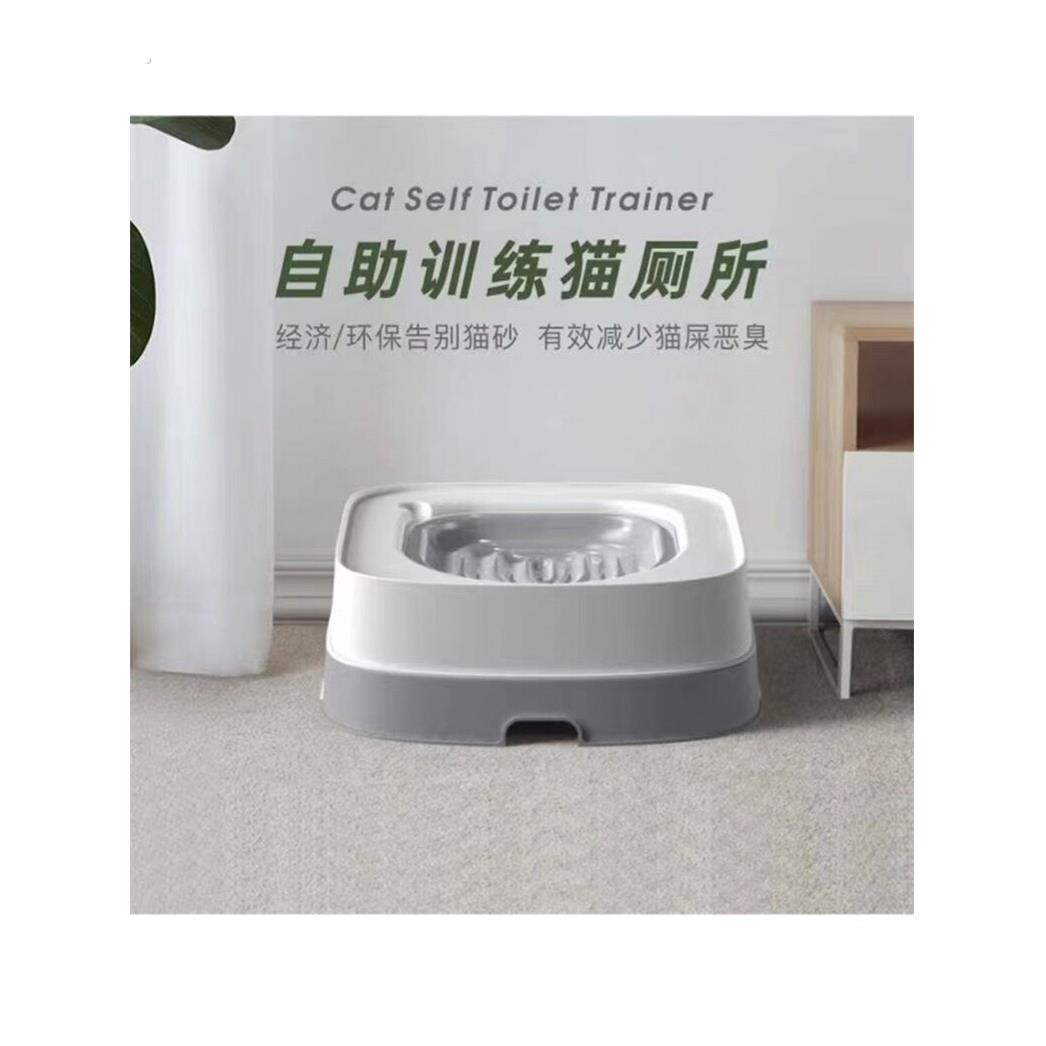 新款宠物猫厕训练器 马桶猫厕所 狗狗蹲厕坐便器代替猫砂盘大小便