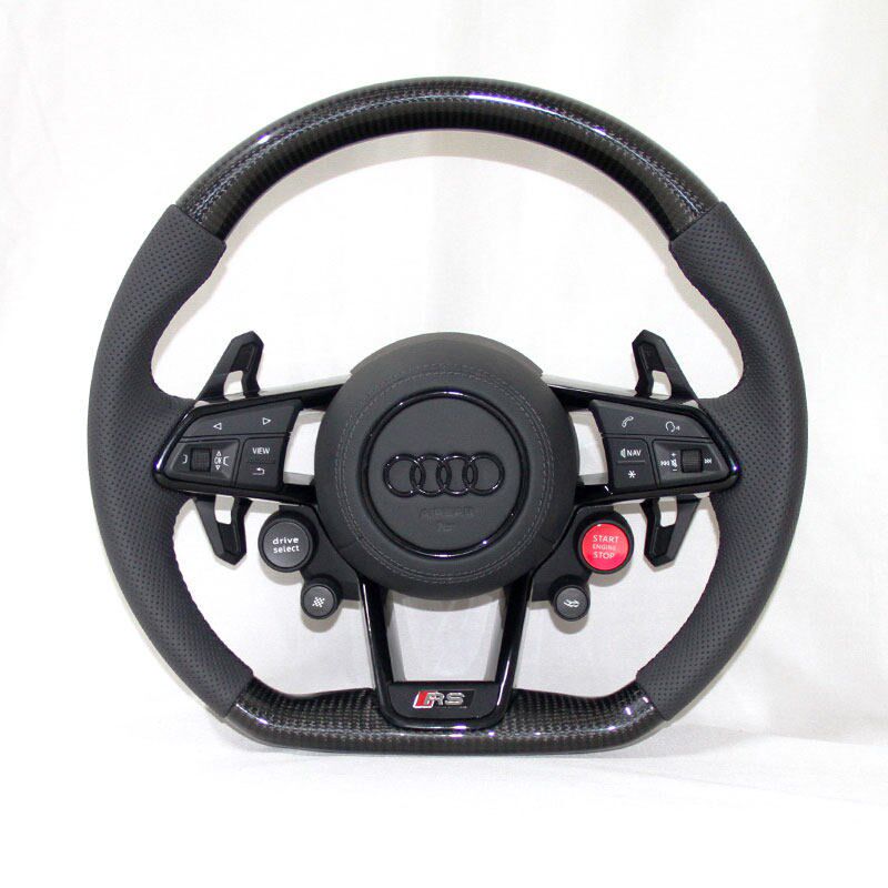 适用于奥迪A4L A5 A6L A7 TT Q5 S4 S5 RS5 RS6 RS7改装R8方向盘