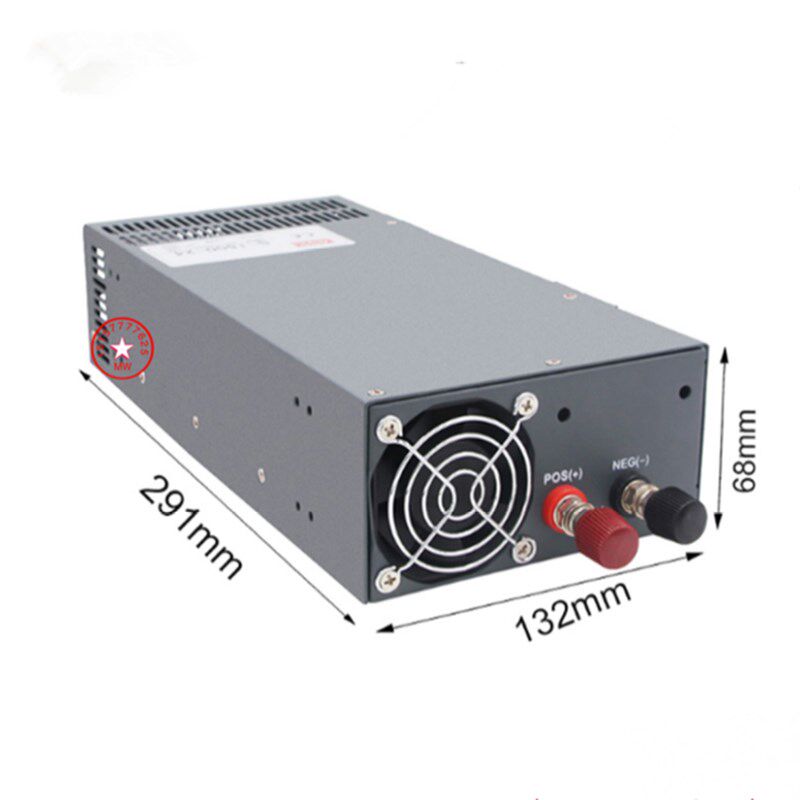 明伟大功率可调开关电源S-1000W-24V40A 12V80A直流36V48V60V80伏