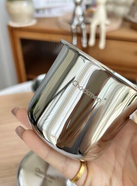 18/10不锈钢水杯儿童牛奶酸奶杯户外露营杯喝水杯子蒸蛋家用量杯