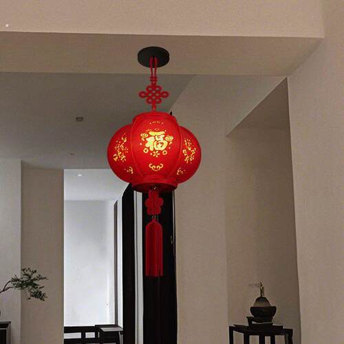 春节灯笼2026新款新年挂饰大门口一对挂件过年装饰入户红马年壁挂