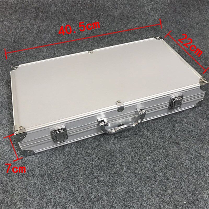 小号铝合金工具箱子手提箱证件箱收纳箱文件箱保险箱五金魔术舞台