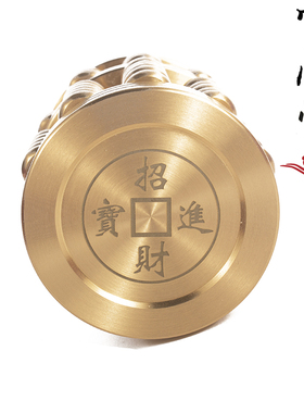 办公用品  礼品 文具笔桶 经商 开业  纯铜算盘笔筒